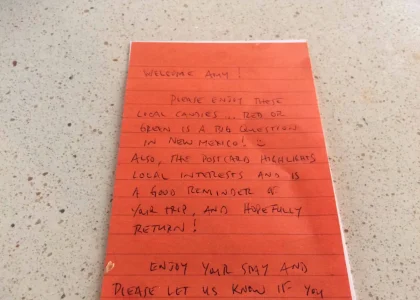 personal note